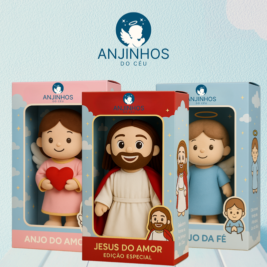 LEVE 3 ANJINHOS!  🧸 Promoção Relâmpago – Somente Hoje!
